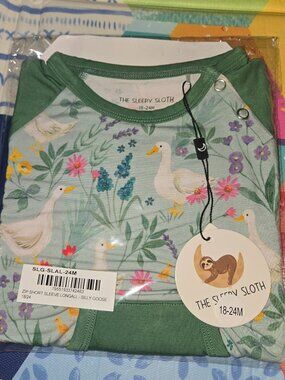 18/24m the sleepy sloth longall Silly Goose